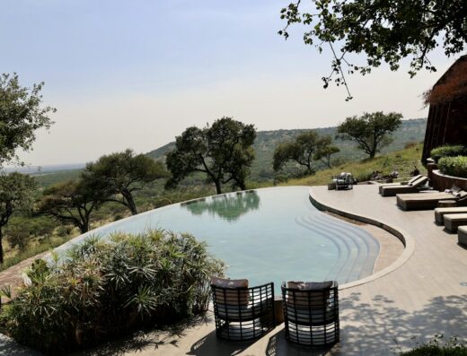 Safari lodge on the way to Ngorongoro