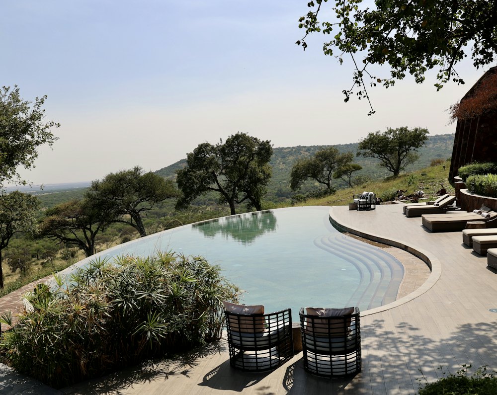 Safari lodge on the way to Ngorongoro